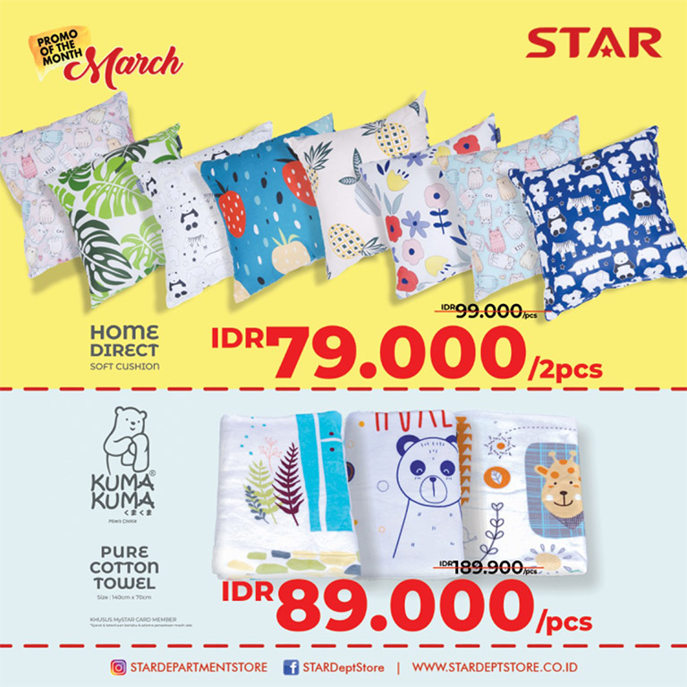 STAR Dept. Store Promo Of The Month
