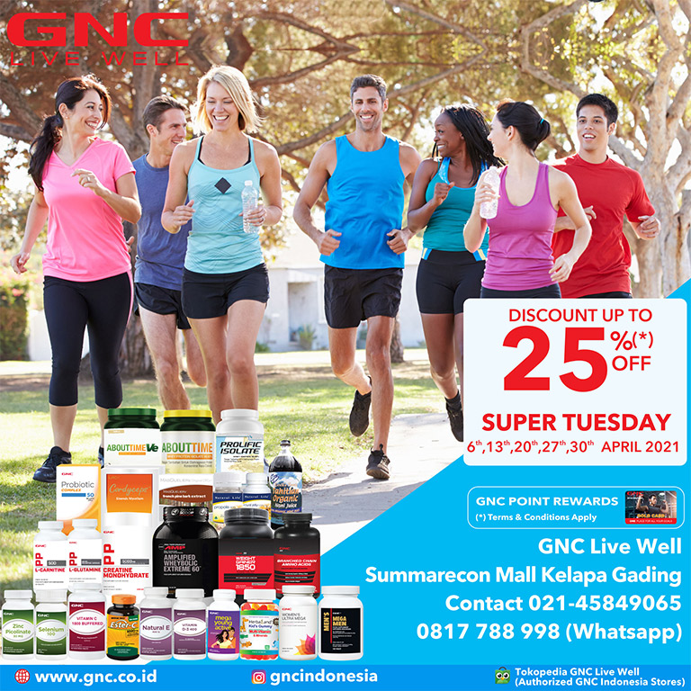 Thumb GNC Live Well SUPER TUESDAY