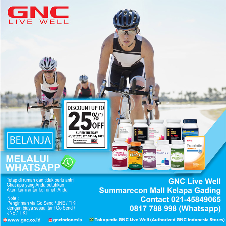 Thumb GNC Live Well Get Discount Up To 25%