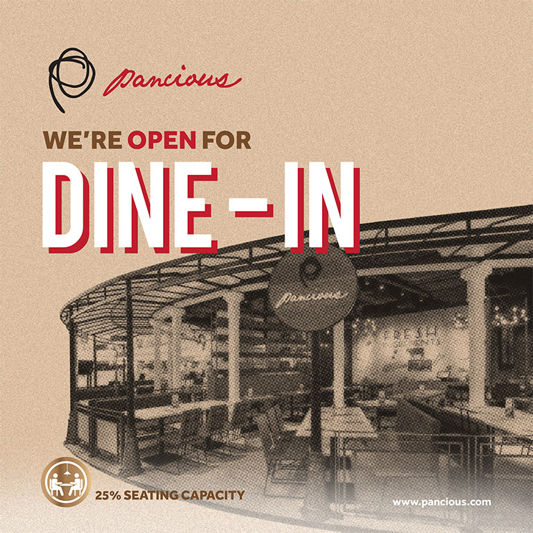 Thumb Pancious Now open for dine-in