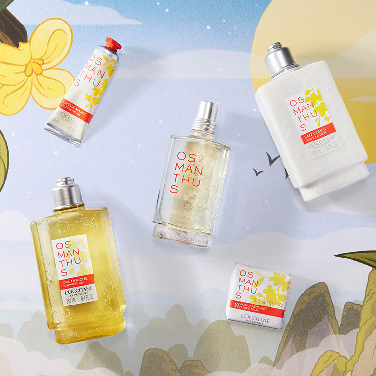 L`Occitane NEW JOURNEY WITH OSMANTHUS
