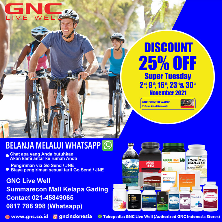 Thumb GNC Live Well GET DISCOUNT UP TO 25%