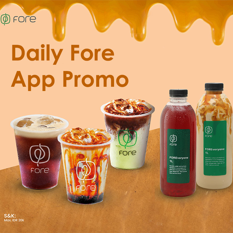 FORE Coffee Fore Maret Promo!