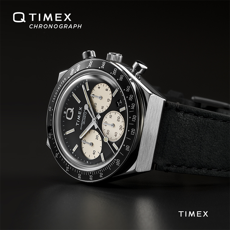 Q Timex Chronograph