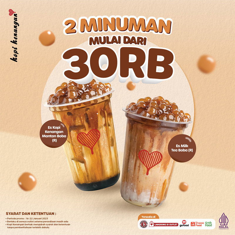 Thumb Kopi Kenangan 2 Minuman Mulai Dari 30rb