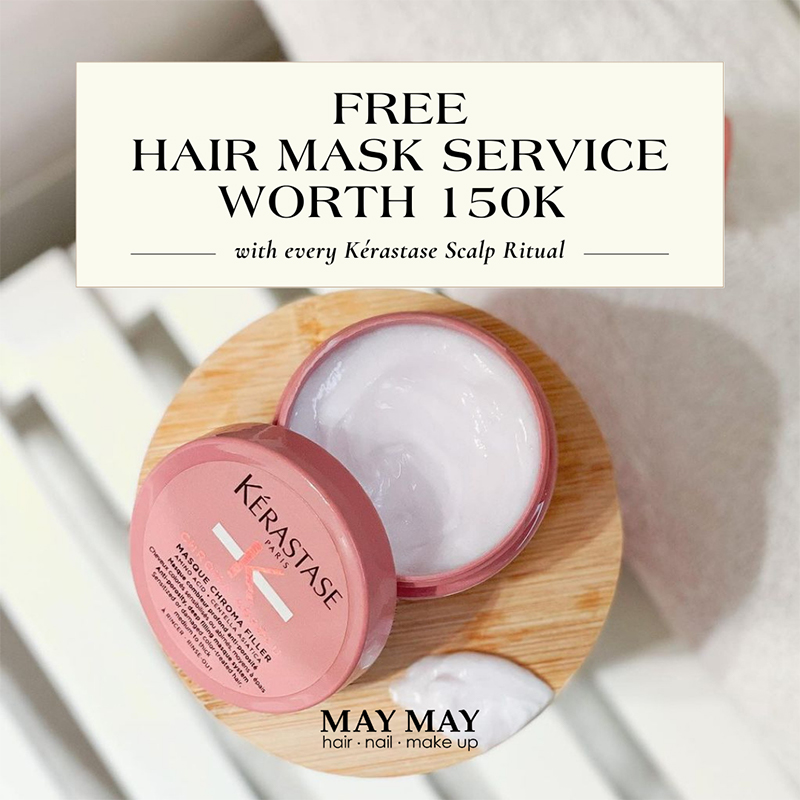 Thumb May May Salon Free Hair Mask Service Worth 150K