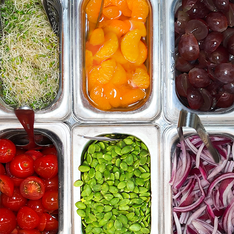 Thumb SaladStop! Selection of Over 60 Toppings