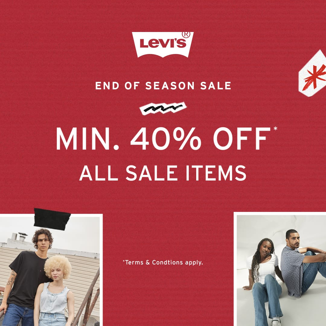 Levis End of Season Sale