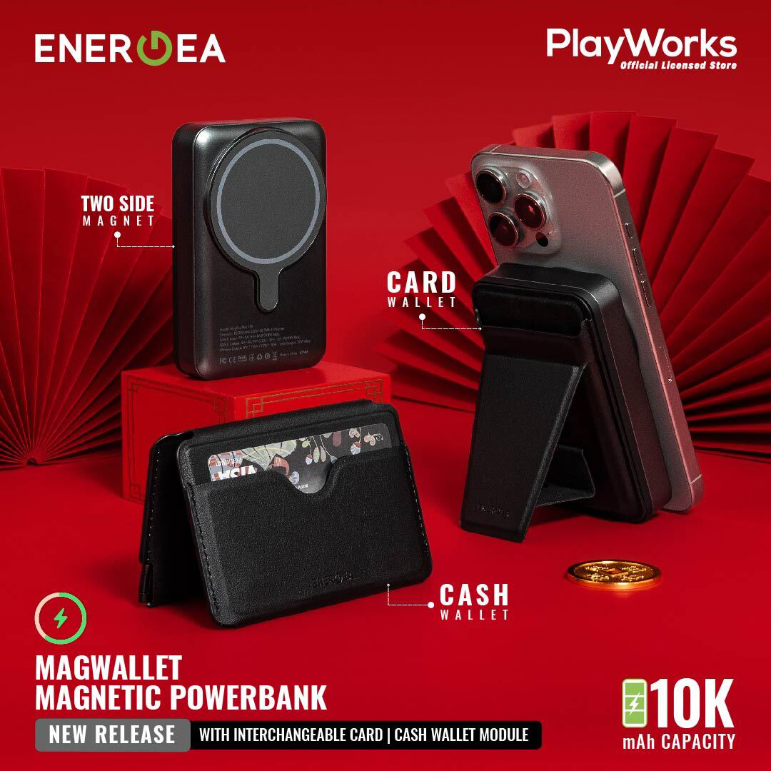 PlayWorks Mag Wallet by ENERGEA