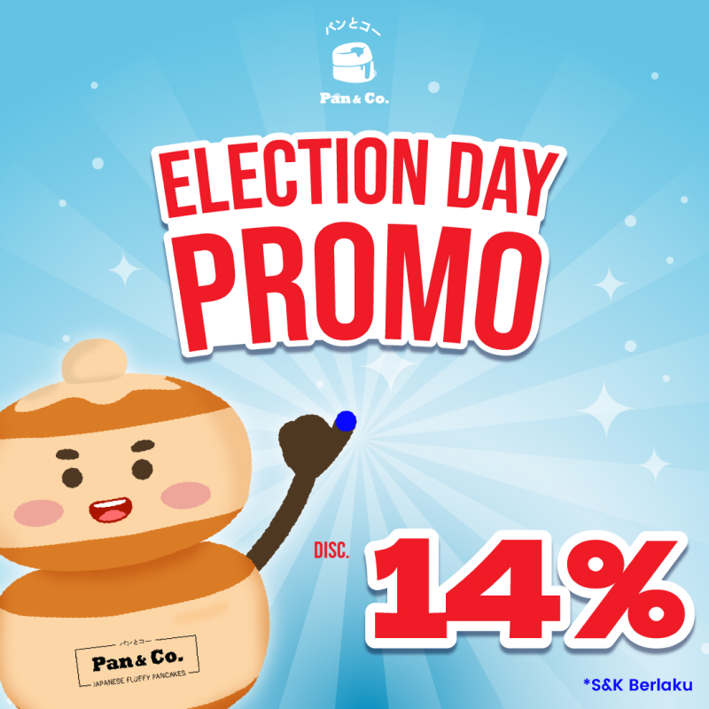 Thumb Pan & Co Election Day Promo