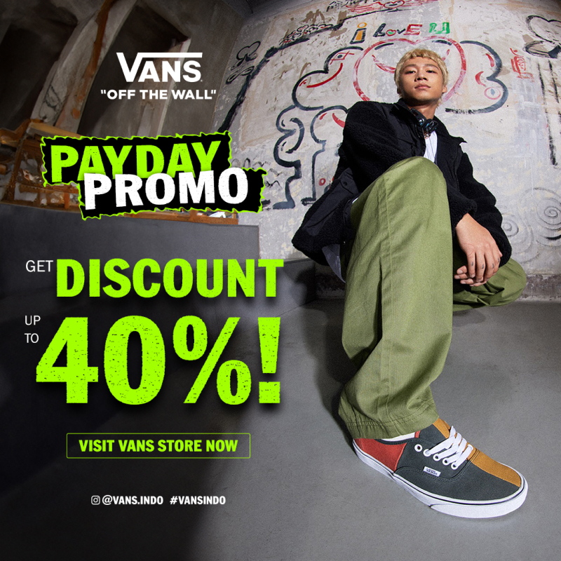 Vans IT'S PAYDAY TIME!