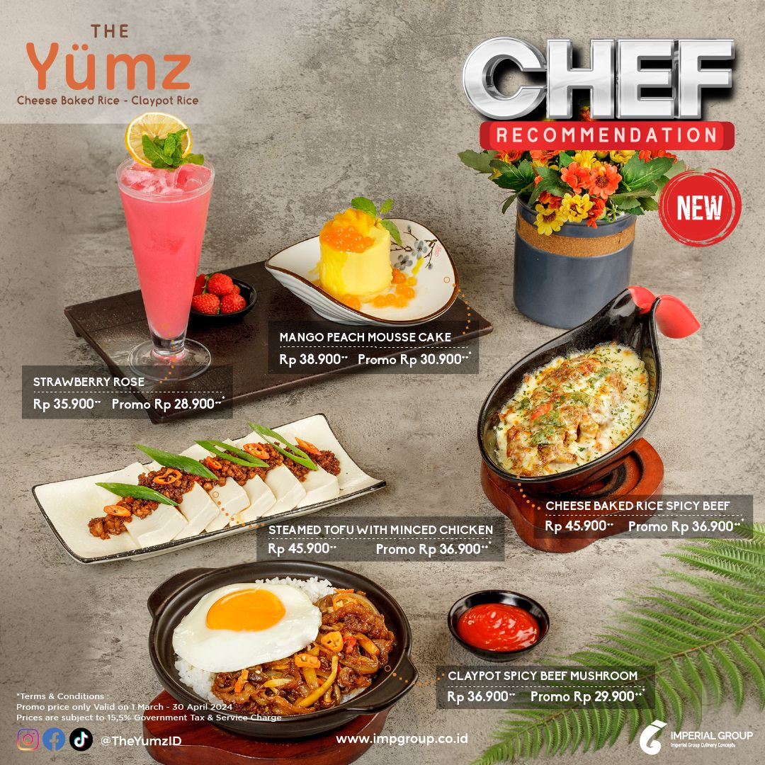 The Yumz by Imperial Group Chef Recommendation