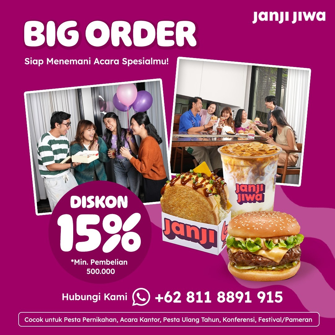 Big Order Diskon 15%