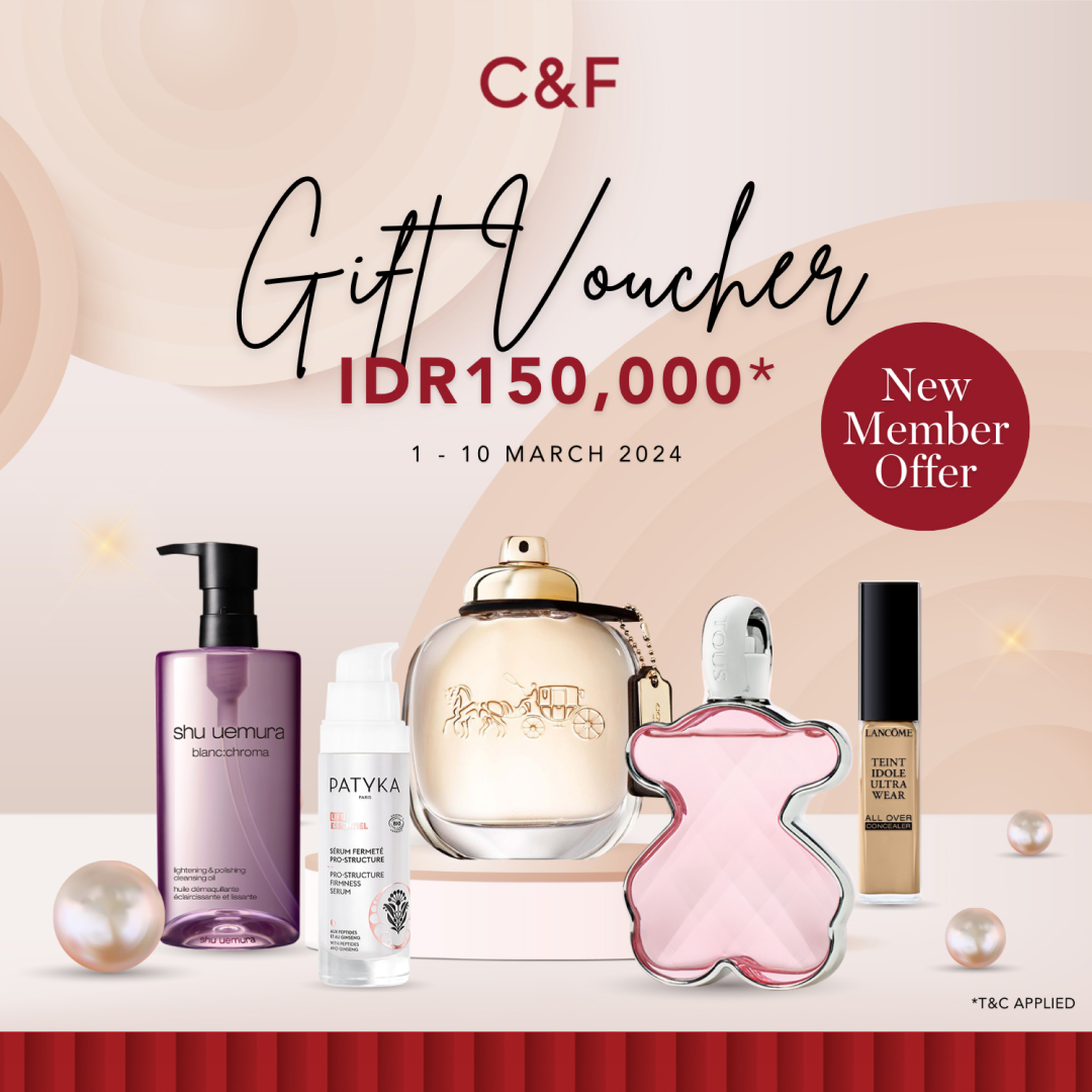 C & F Perfumery Gift Voucher IDR 150K