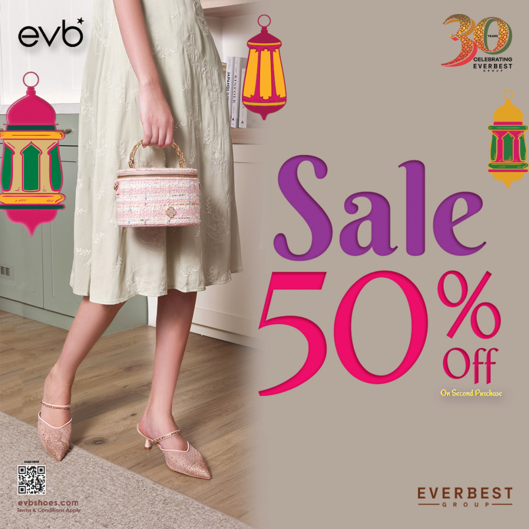 EVB Sale Of 50% Off