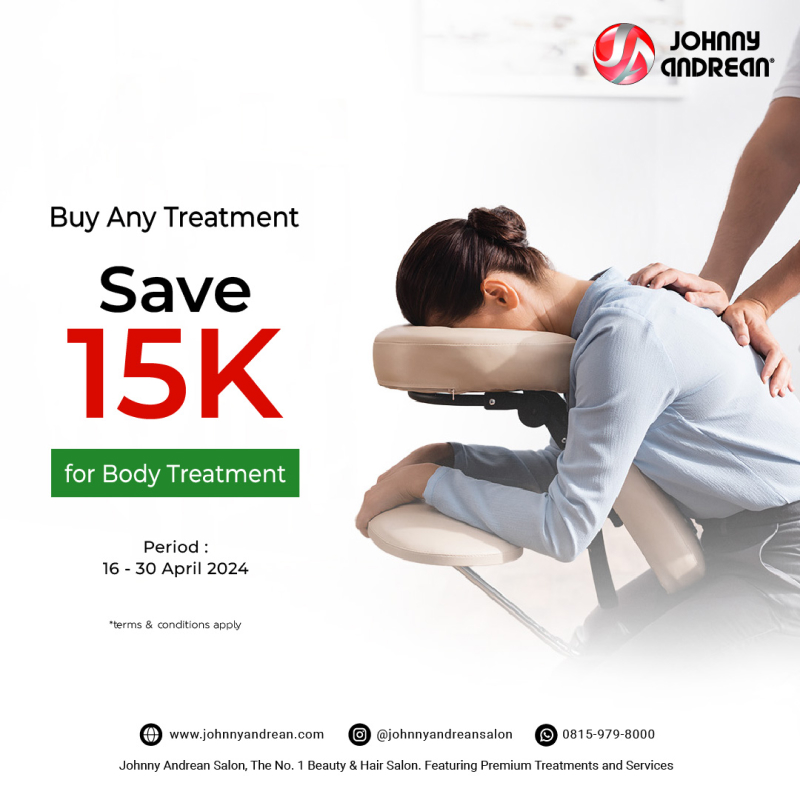 Johnny Andrean Salon Save 15K For Body Treatment