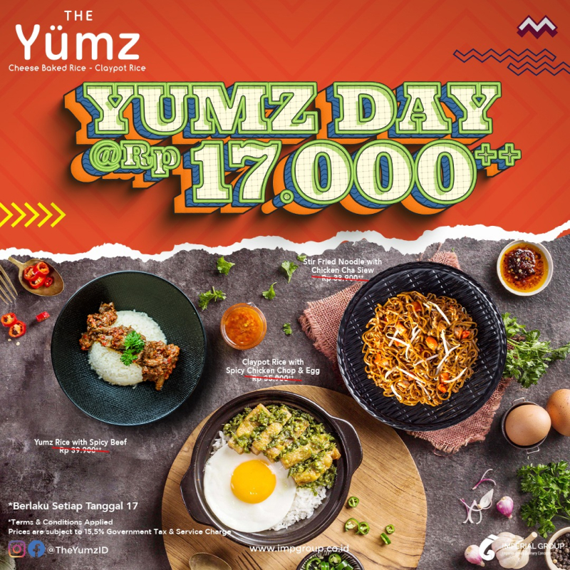 The Yumz by Imperial Group Yumz Day Rp 17.000++