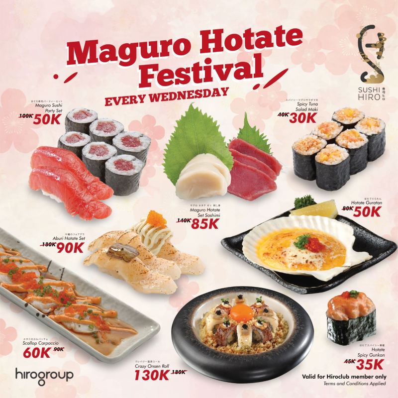 Sushi Hiro Maguro Hotplate Festival
