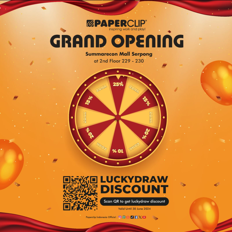 Paperclip Grand Opening