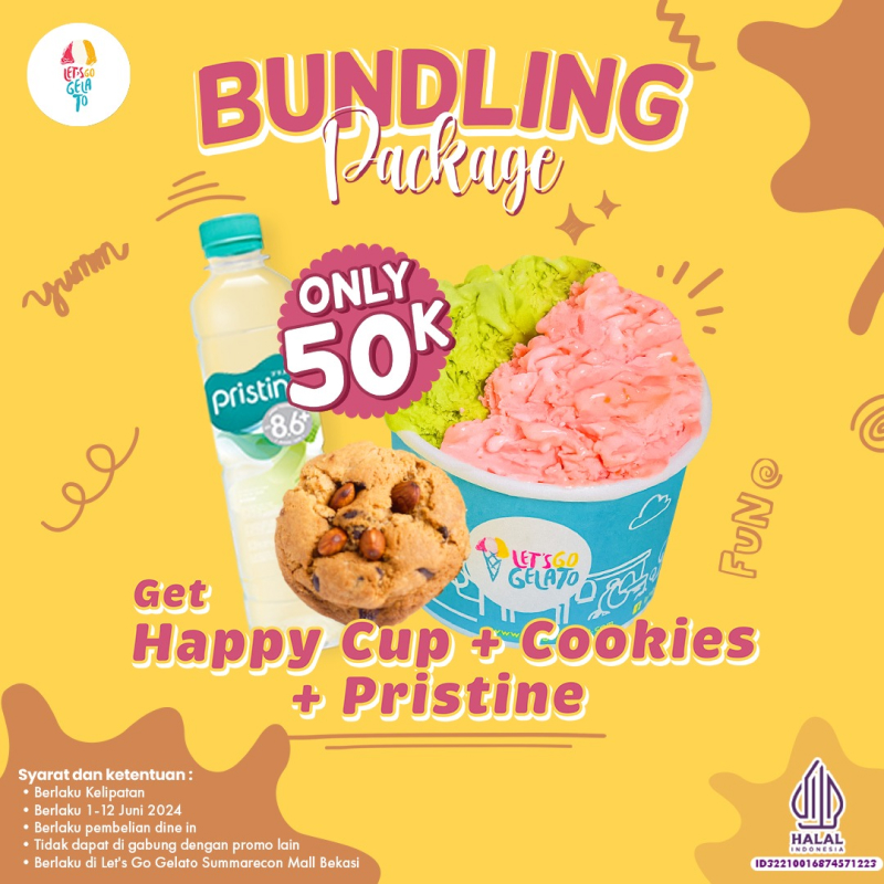 Let`s Go Gelato Bundling Package