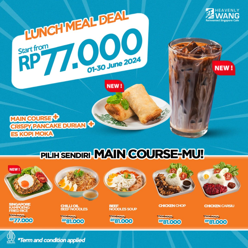 Heavenly Wang Lunch Meal Deal