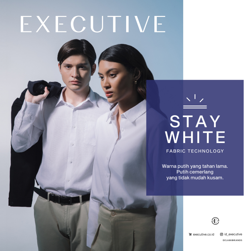 Thumb The Executive Stay White Fabric Technology