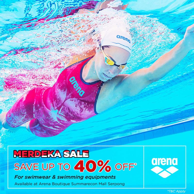 Arena Swim Apparel Merdeka Sale Up To 40% Off