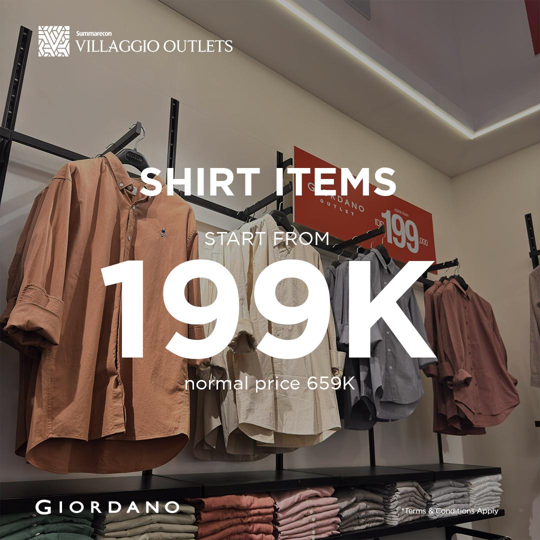 Thumb Giordano Shirt Items Start From 199K