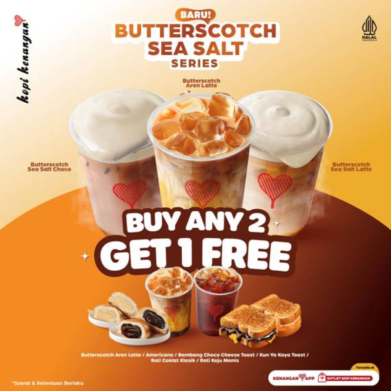 Thumb Kopi Kenangan Buy Any 2 Get 1 Free