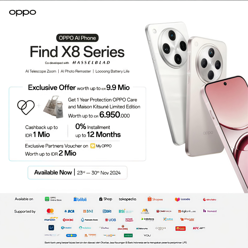 Thumb  Find X8 Series