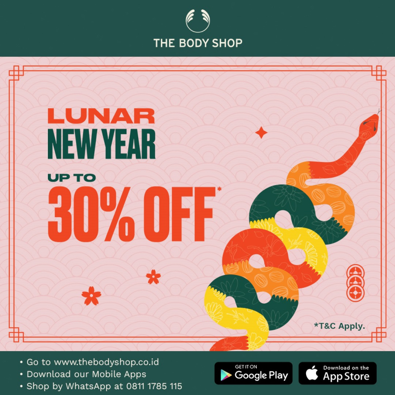 Lunar New Year Up To 30% Off