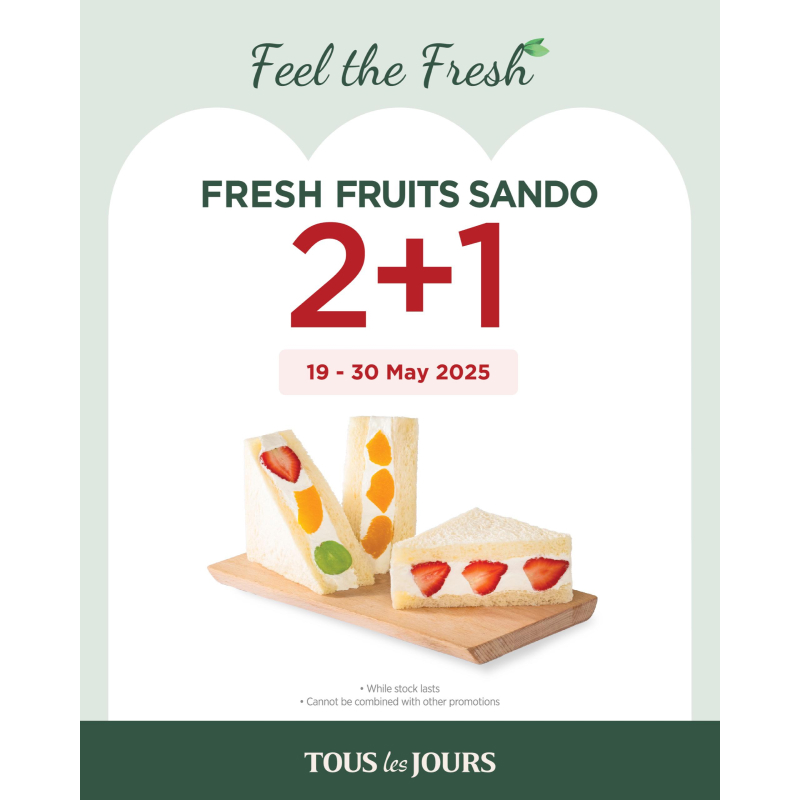 Tous Les Jours Feel the Fresh