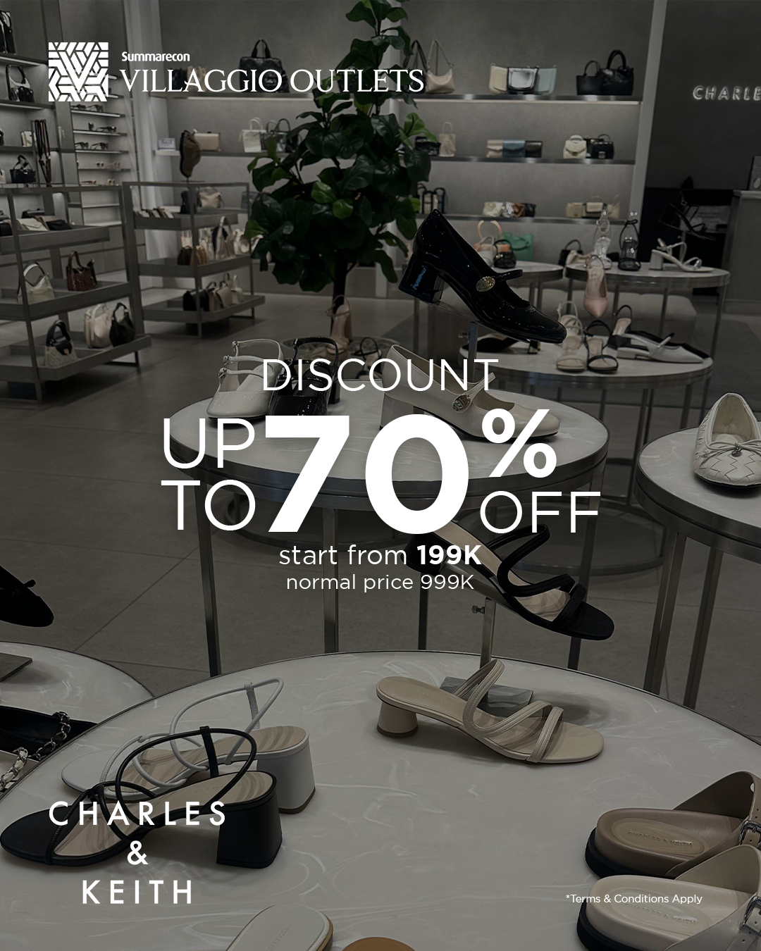 Charles & Keith DISCOUNT