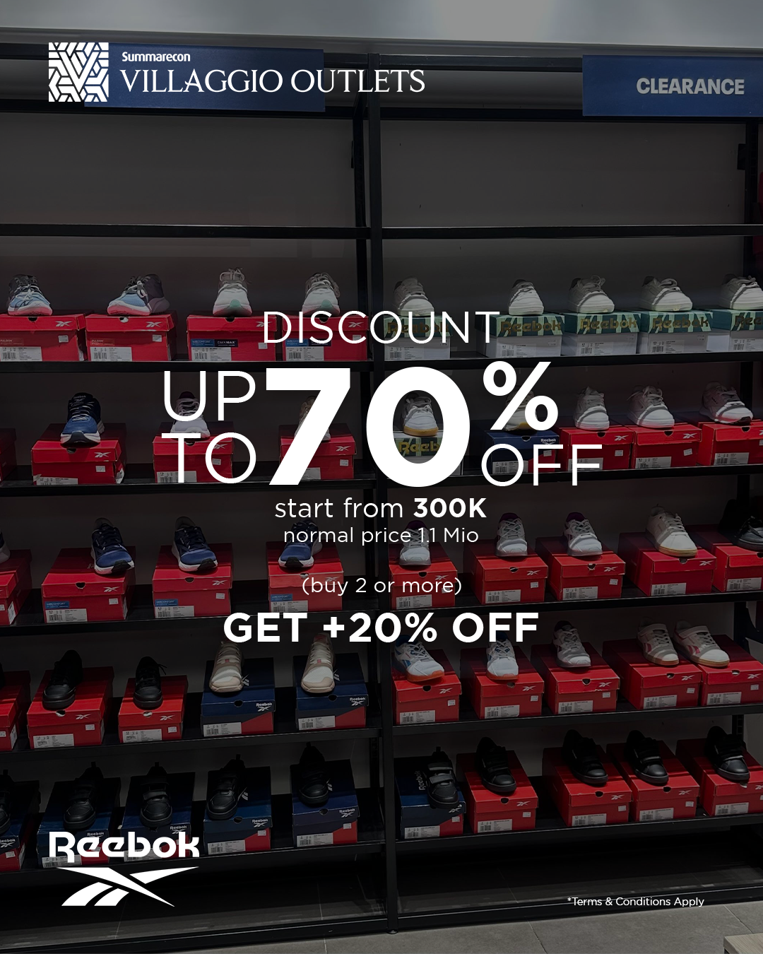 Reebok DISCOUNT