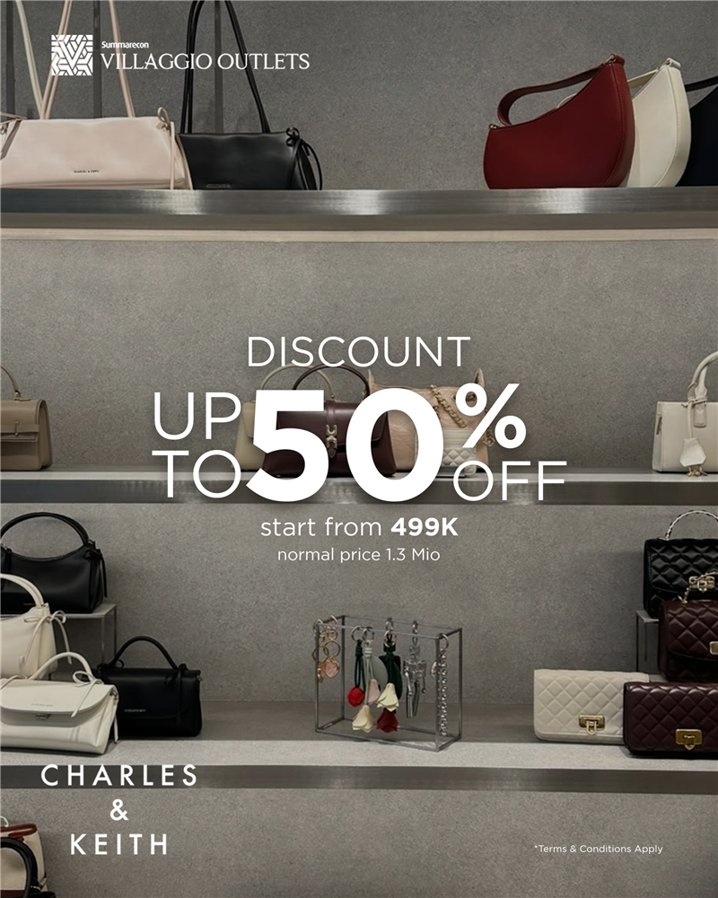 Charles & Keith Discount Up To 50% Off