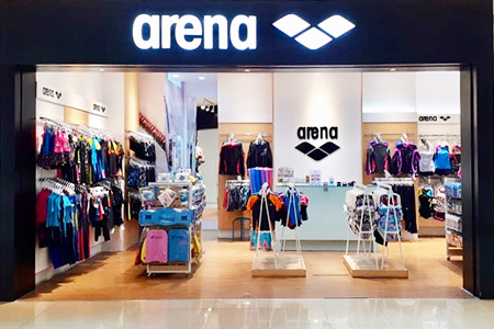 Swim store sale by arena